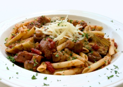 Artichoke And Pasta Artichoke And Pasta picture